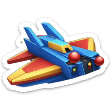 Galaga sticker