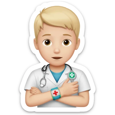 Boy allergic to soy  sticker