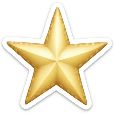 christmas decoration star sticker