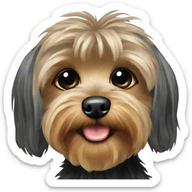 Yorkiepoo sticker