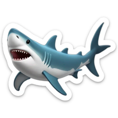 Un requin qui danse sticker