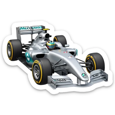 Formula 1 Mercedes  sticker