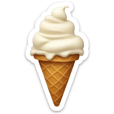 Ice cream sticker
