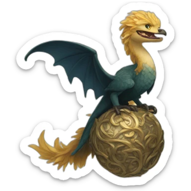 Occamy fantastic beast sticker