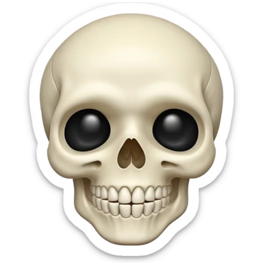 Skull emojis sticker