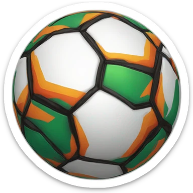 World cup ball sticker