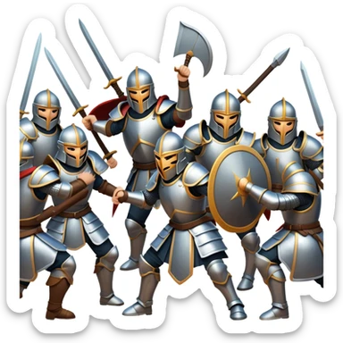 rumble royale sticker