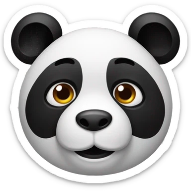 Panda sticker