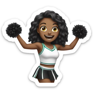 Cheer stunt sticker