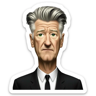 David Lynch sticker