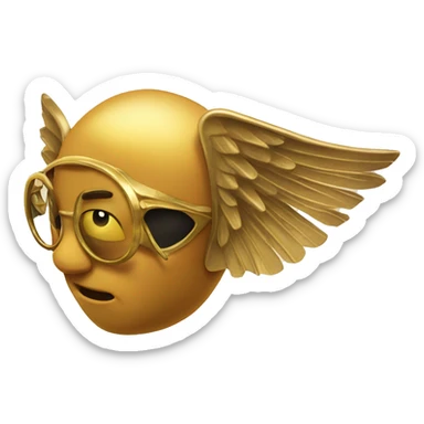 golden snitch harry potter sticker