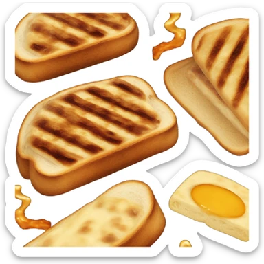 panini Bolognese with cheese  sticker