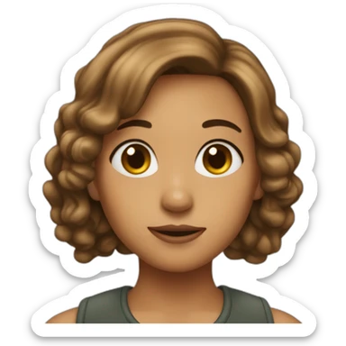 karen caramelo sticker