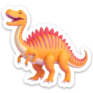 Spinosaurus from Jurassic Park 3 sticker
