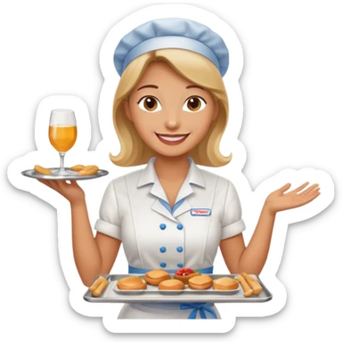 camarera sticker