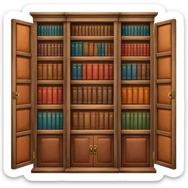 Book closet  sticker