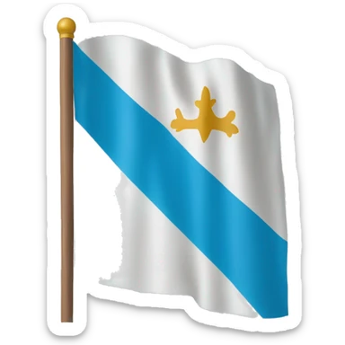 Bandera de Galicia sticker