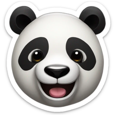 Panda in borderlands the game sticker