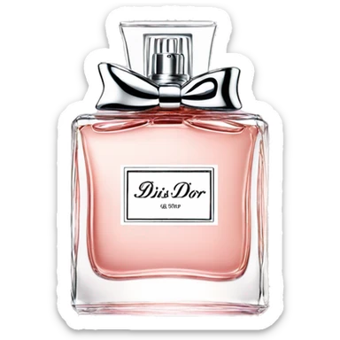 miss dior perfume sticker