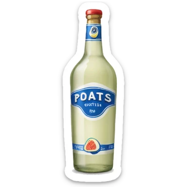 bouteille de Pastis 51 de Marseille sticker