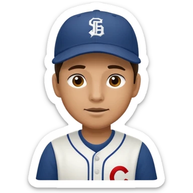 Baseball Player Pitcher sticker