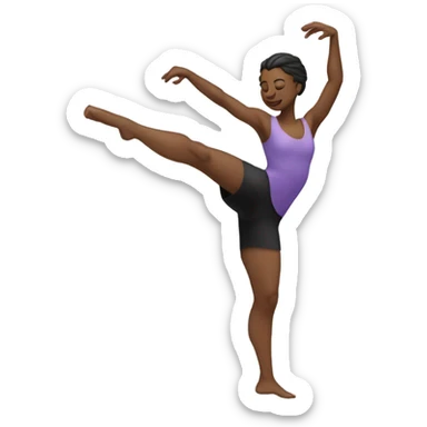 Calisthenic dance sticker