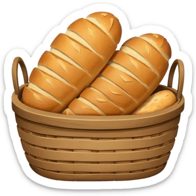 bread basket sourdough sticker