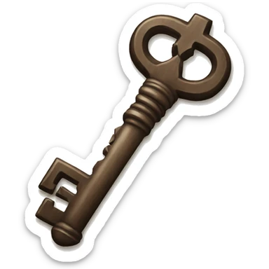 key from demon sticker