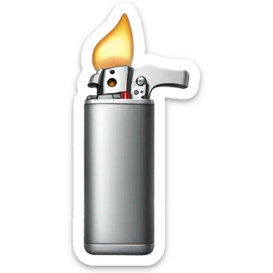 Cold lighter sticker