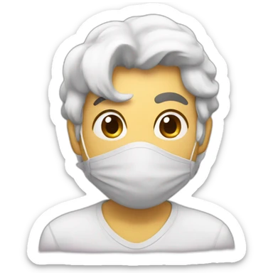 Rana viendo hacía arriba sticker