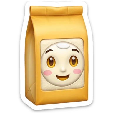 flour package sticker