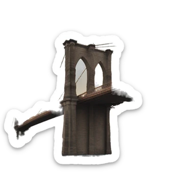 brooklyn bridge sticker