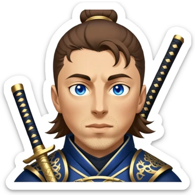 Samurai Strategist sticker