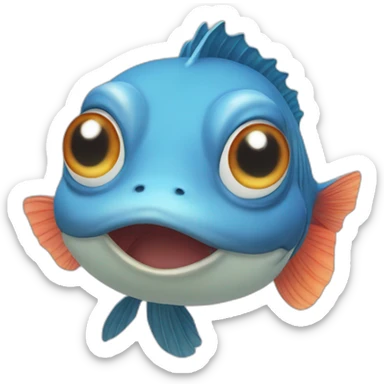 ponyo-fish-ghibli sticker