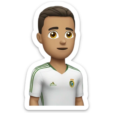 ronaldo questioning sticker