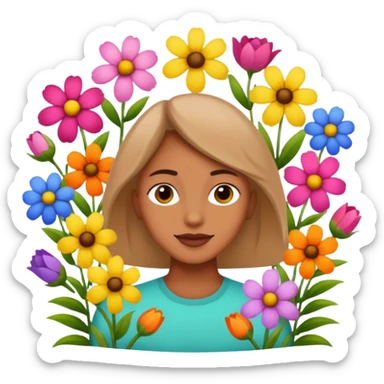 Naked spring sticker