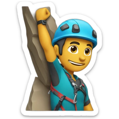 yoesmite climber sticker