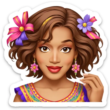 Traditional Dancer sticker