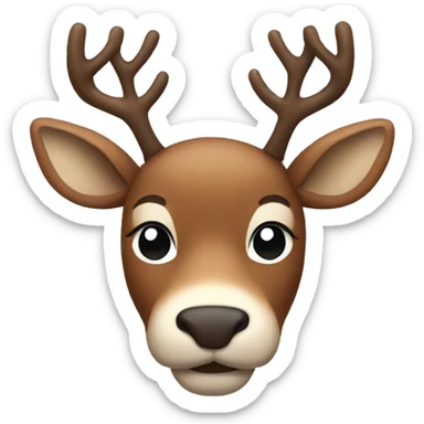 reindeer sticker