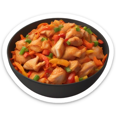 Chicken cyclone sticker