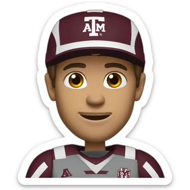 Holden cole texas A&M sticker