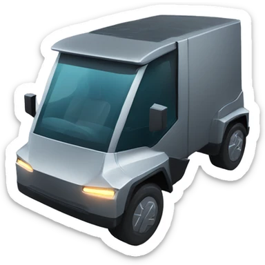 Tesla cyber truck sticker