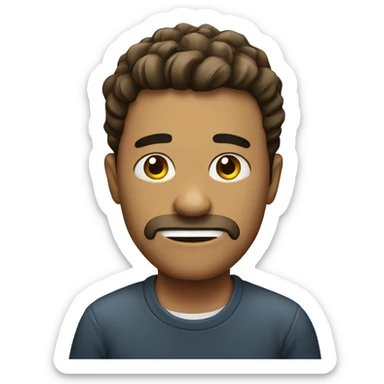 broke person sticker