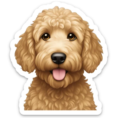 Goldendoodle sticker