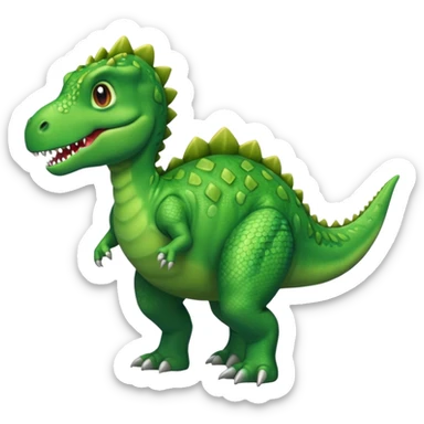Grüner Dino  sticker