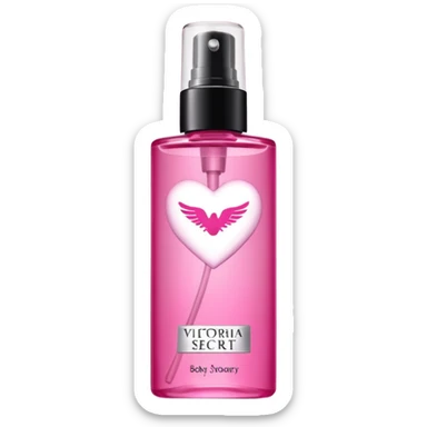 victoria secret body spray mist sticker