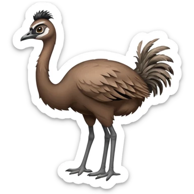 Emu sticker