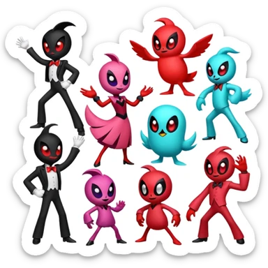 Hazbin hotel sticker