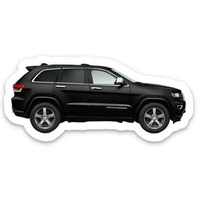 black jeep grand cherokee sticker