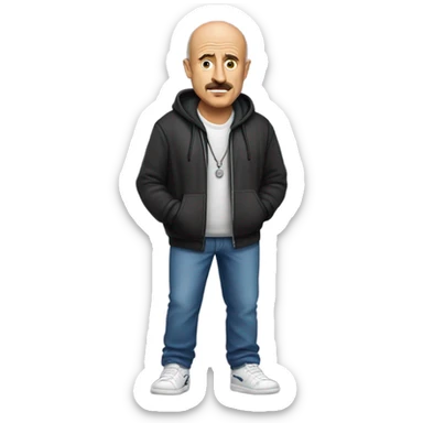 Dr Phil in the hood sticker